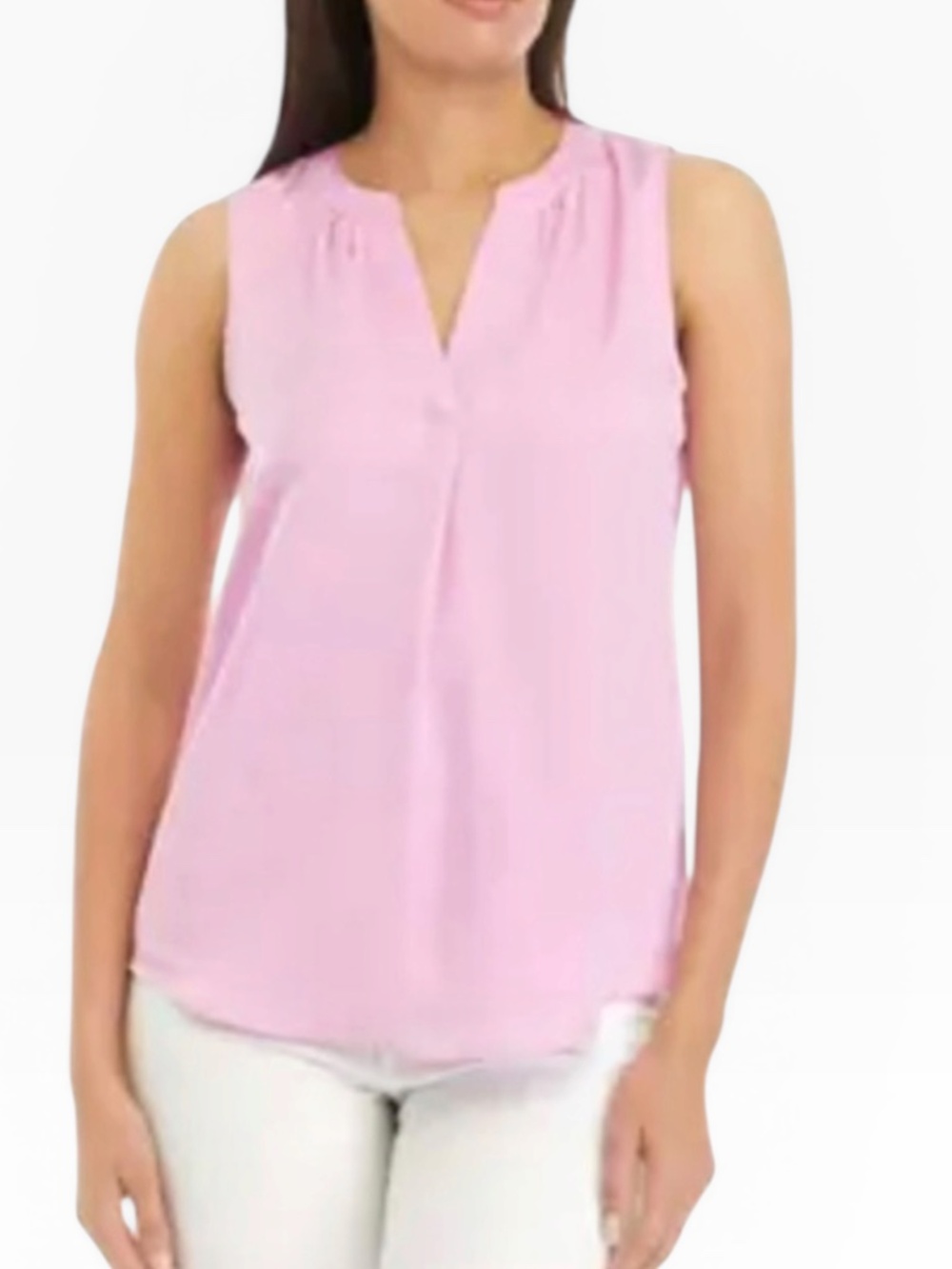 Philosophy Sleeveless Airflow Blouse Pink NWT